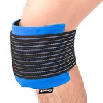 Gelpacks Direct Knee Ice Pack Wrap - Reusable Gel Ice Pack for Knee Injuries - Ice Knee Brace for Knee Replacement Surgery - Hot Cold Compress Knee Wrap for ACL, Joint Pain, Arthritis, Swelling