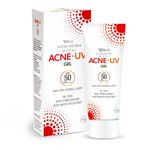 Acne-UV SPF 50 PA+++ | 50g Gel Sunscreen | Non-Comedogenic | Oil-Free | Silicone-Based | Broad Spectrum Protection | Water-Resistant | Lightweight Formula