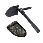 Linist Multi-Purpose Military Tactical Folding Shovel Camping Hiking Survival Tools