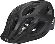 ABUS Aduro 2.0 City Helmet - Allround Bicycle Helmet in Sportive Design for City Traffic - for Women and Men - Black, Size L