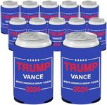 TKZWGA 12Pcs Trump Vance 2024 Can C