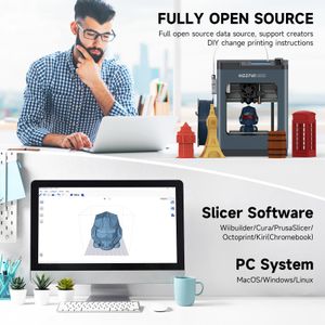 Tina2 Plus High Speed 3D Printer – Compact Desktop Printer