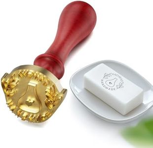 Custom Soap Stamp for Homemade Soap - Personalized Logo & Design Engraving - Stamp for DIY Handmade Soap - 30 Styles, 5 Colors - Ideal for Crafting, Branding, and Gifting（3Inch）