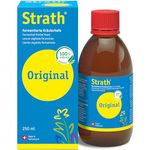 Strath Original Liquid Food Supplement - 61 Vital Nutrients, Vitamins, Minerals & Amino Acids, Swiss Made Natural Herbal Yeast, Daily Nutritional & Digestion Support Liquid multivitamins for Adults