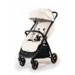 Loopie Hop Stroller | 0-4 Years| Travel Friendly Cabin Stroller| Foldable| Aluminium Frame| Sun Protection Canopy | 5 Point Safety Harness| Adjustable Seat| Shock Absorber Wheels| Ivory