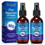 Pure Magnesium Oil Spray - 100% Natural Topical Magnesium Spray for Feet and Body, Magnesium Oil for Relaxation, Easy to Absorb, Safe and Effective