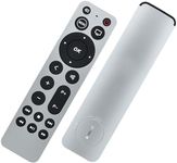 Fourmor Universal Replacement Remote Control fit for Apple TV Gen 1 2 3 4 - for Apple TV 4K / HD A1427 A1469 A1378 A1218 A2843 A2737 A2169 A1842 A1625 (No Voice No Siri with Blue Backlight)