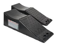 PEAKTOW Tandem Wheel Ramp, Car Service Ramp with 5-1/2" Lift, 22,000lbs G.V.W. Loading Capacity - Ideal for RVs, Campers, Trailers and More. 2PK