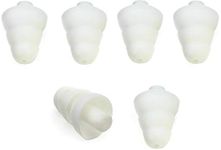 Shure EATFL1-6 Triple Flange Sleeves for SE Model Earphones, KSE1500, E3c, E4c, E5c, E500PTH, i3c and i4c Models,White