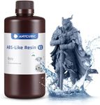 ANYCUBIC Water-washable ABS-Like Resin, 3D Printer Resin with High Toughness and Impact Resistance, High Precision and Low Odor, Easy to Post-process(1kg, Grey V2)