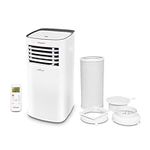 Inventor Portable Air Conditioner Chilly 9000BTU 3-1,Dehumidifier,Cooling Fan with 2 Fan Speeds,Energy efficient,Digital Display&Remote control&24 Hour Timer for Rooms Up to 215ft(WEE/MM0449AA)