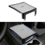 CARERSTEN Centre Console Organiser Tray for Tesla Model 3 Model Y Car Dining Table Dashboard Tray Removable Food Table for Road Trips