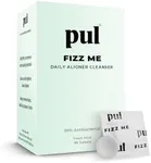 Daily Aligner Cleanser Tablets by PUL - Remove Odors Discoloration Stains & Plaque - Specially Formulated to Clean & Brighten Aligners, Retainers, Dentures, Nightguards & Dental Appliances - 96 Pack
