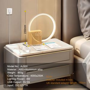 blonbar Bedside Wake-Up Lamp – Sunrise Alarm, Touch Control