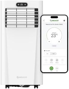 Meaco MeacoCool Pro Series 10,000 Portable Air Conditioner - Wi-Fi enabled with Meaco App, Low Energy, Low Noise, Free Flexible Window Kit