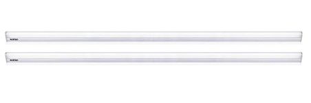 Wipro Garnet 22W LED Batten for Living Room & Bedroom | Bright & Energy Efficient Tubelight for Home | Cool Day Light (6500K) with 2400 lumen|4Feet, Pack of 2