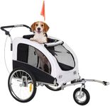 Aosom Dog Bike Trailer 2-in-1 Pet S