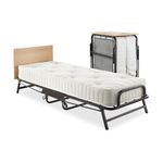 JAY-BE Crown Premier Folding Bed with 18cm Deep Sprung Mattress - Single