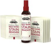 Chateau Spill Red Wine Stain Remover for Clothes – 4oz Stain Remover Spray & 10 Wipes for Stains on Tablecloth, Carpet, Upholstery and Laundry from the makers of Miss Mouth's Messy Eater Stain Treater