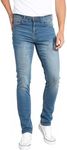 TEGIAS Mens Slim Fit Stretch Jeans Classic Comfort Regular Fit