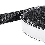 Fireplace Sealant 2/3Meter X 10/15mm Black Fireplace Sealing Rope Self-Adhesive Fiberglass Sealing Cord Replacement Gasket Tape. Fireplace Sealer (Color : 2x10mm 3Meter)