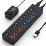 Powered USB hub,USB hub，11-Port hub