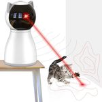 Laser Cats Toy for Indoor Cats, Motion Activated Interactive Cat Toys for Kitten/Dogs,USB Rechargeable