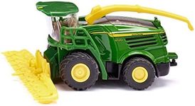 siku 1794, John Deere 8500i Forage Harvester, 1:87, Metal/Plastic, Green, Removable corn header, Movable fuel pipe, Trailer hitch