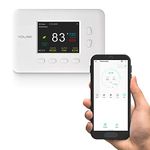 YoLink 1/4 Mile Super Long Range LoRa Enabled Smart Thermostat APP Remote Control Schedule Timer Controller Compatible with Amazon Alexa Google Assistant, YoLink Hub Required