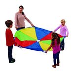 Excellerations P6 Brawny Tough Rainbow Parachute - 6' Diameter