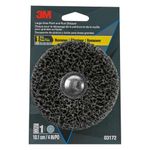 Large Area Paint and Rust Stripper : 3M 03172 4" Rust and Paint Stripper