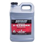 Quicksilver 858023Q01 Premium Two-Cycle TC-W3 Oil - Outboards, Personal Water Craft (PWC’s), Snowmobiles, Motorcycles and Chainsaws, 2.5 Gallon Jug