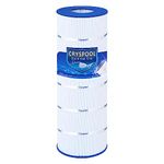 Cryspool Pool Filter Compatible with UHD-SR100, Sta-Rite 100TX, 100TXR, T-100TX, T-100TXR, 177009, Posi-Flo II PTM100, PSR100, FC-2550, 102 sq. ft., 1 Pack