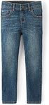 The Children's Place Boys' Stretch Skinny Jeans, Ltmedstone, 6 husky