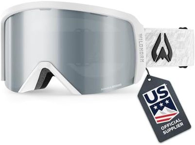 Wildhorn Cristo Ski Goggles Men Women 100% UV Anti-Fog OTG Snowboard Goggles- US Ski Team Official Supplier- Snow Goggles