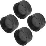 DJDK Sand Filter Drain Cover,4pcs/Set Drain Cap and Gasket Replacement for Swimming Pool Sand Tank Accessories