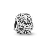 Pandora Charming Owls Silver Charm 791966