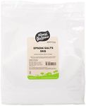 Honest to Goodness, Natural Epsom Salts, 5 kg - Sustainably extracted from natural deposits in Germany, 100% Natural therapeutic properties. Dissolves Easily.