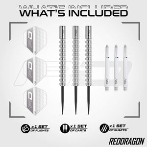 Red Dragon Javelin Tungsten Darts, 26g – Precision Steel Tip