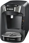 Bosch Tassimo Suny TAS3202 Capsule Machine, Stainless Steel, 1300 W, Midnight Black/Anthracite