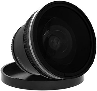 Extreme Fisheye Lens 0.18x For Nikon COOLPIX L830 (Includes Lens Adapter)