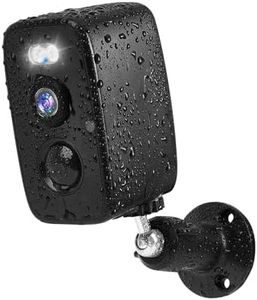 Security Cameras Wireless Outdoor, 2K 3MP Battery Powered Outdoor Camera Wireless WiFi Color Night Vision Motion Detection Surveillance Home Siren Alarm 2-Way Talk IP66 Waterproof Cloud/SD Storage