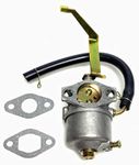 Carburetor and Gasket for Harbor Freight Tail Gator 63025 63024 2HP 800 900W For Pulsar PG1202S For ETQ 950 1000 1200 Watts For Buffalo Tools Sportsman 63CC 64CC 72CC 2-Cycle Gas Generator