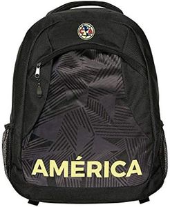 Icon Sports Soccer Backpack Bag – Officially Licensed Premium Club America Federación Mexicana de Fútbol Asociación Team Club Logo Adult Football Fan Shoulder Padding