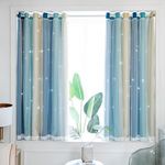 Yancorp Curtains for Girls Bedroom 