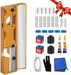 Bvrocio 11-in-1 Aluminum Alloy Pool Cue Tip Shaper - All-in-One Pool Stick Tips Replacement & Maintenance Tool for Billiards Players (Yellow)