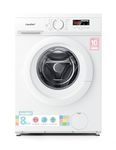 COMFEE' CFE12EW80/W Freestanding Washing Machine,8KG Load,1400RPM,Heat Wash,Quick Wash,BLDC Inverter Motor,White
