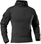 Antarctica Mens Long Sleeve Tactical Shirt T-Shirt Men's Military Rapid Assault Army Combat Rapid Assault Slim Fit