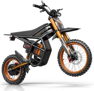GT54 Electric Dirt Bike for Teens Adults 60KM/H, 48V 27AH 2000W Electric Dirtbike with 14"/12" Motorcycle Tire,Off Road Mountain Ebike for Ages 13+