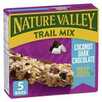 NATURE VALLEY Trail Mix Coconut Dark Chocolate Special Edition Granola Bars, 160g